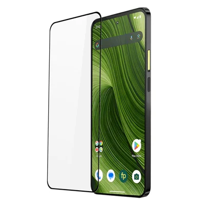 DUX DUCIS For Fairphone 6+ / Fairphone 6 Glass Film   Full Screen Protector 2.5D Flat Screen Medium Alumina Glass HD Clear Film - Black