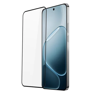 För Oppo A6 Pro 4G / Oppo A6 Pro 5G Glasfilm DUX DUCIS Helskärmsprotektor 2.5D Platt skärm Medium Aluminiaglas HD Klar film - Svart