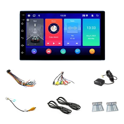 R-730E Android 12 Car GPS Navigation Player 2G+32GB 7 inch IPS 1080P Touch Screen Car Stereo
