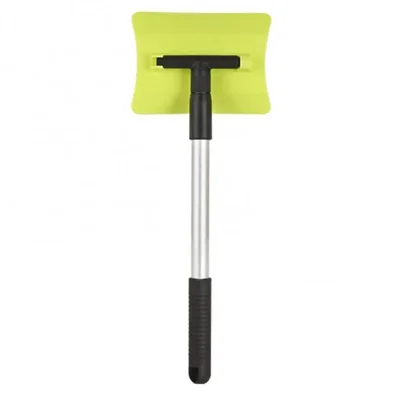 XCLPF Pá Retrátil de Remoção de Neve de Inverno de Liga de Alumínio+ABS+PP, Raspador de Janela de Carro - Verde