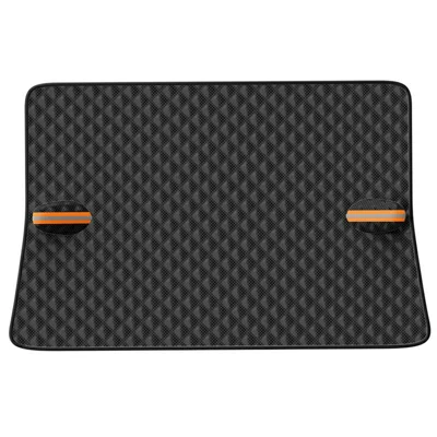 Car Front Windshield Snow Cover Sun-Proof Anti-Frost Winter Windshield Protector with 12 Magnets - Black