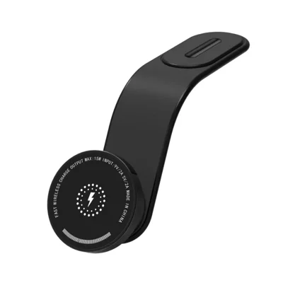 CG3 15W Wireless Charging Magnetic Phone Holder Aluminum Alloy Bendable Arm Car Cellphone Mount