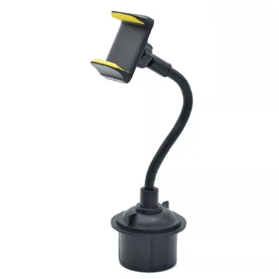 Suporte de Copo de Carro de Braço Longo Suporte de Celular Flexível Universal