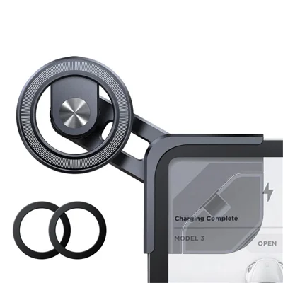 Para Tesla Model 3 / Y Floating Screen Car Phone Holder Magnetic Car Phone Mount for Driving Navigation