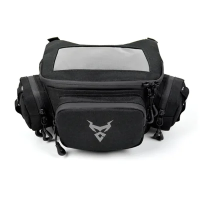 Sac de guidon de moto MOTOCENTRIC 11-MC-0117 E-Bike, sac de rangement étanche pour la conduite - Gris