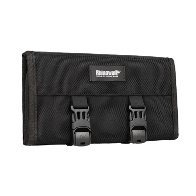 RHINOWALK MT103 Motorcycle Repair Tools Storage Bag 1680D Polyester Motorbike Tools Bag - Black