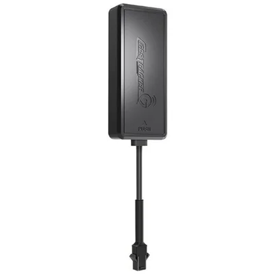 PG09 Portable GPS Tracker 4G Real Time Vehicle Tracking Device for Car / Motorcycle / Truck, 4-Wire Version - Black
