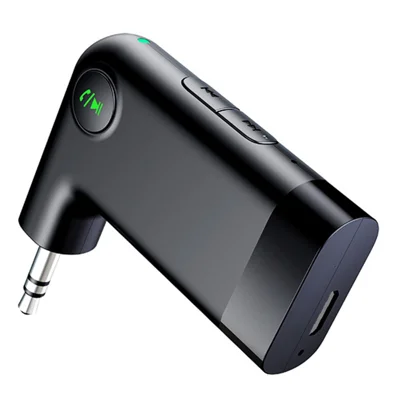 LOHEE S-18 Bluetooth-совместимый Aux-приемник Bluetooth 5.0, проигрыватель музыки, беспроводной автомобильный аудиоприемник, адаптер Bluetooth