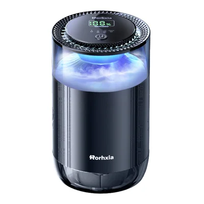RORHXIA P3 Difusor de Fragrância Inteligente para Carro Ligação/Desligação Automática Aroma Difusor de Longa Duração - Preto