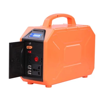 Eg003Pb 200W 360Wh Estação de Energia Portátil Arranque de Emergência para Carro Tomada AC 220V para Uso Externo - Laranja