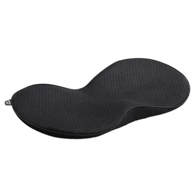 Car Seat Hip / Waist Cushion Mesh Cloth+Memory Foam Breathable Fatigue Relief Seat Cushion - Black