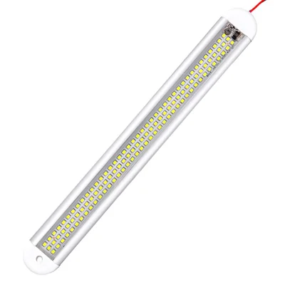 12 - 85V Car Interior Light 120 Leds 3 Rows High Brightness Reading Lamp for Truck RV Cabin