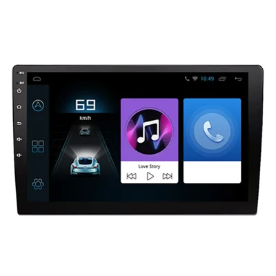 9 Inch Car Central Control Display Screen WiFi + Bluetooth-Compatible Android 12 Multimedia Player , 1+32GB