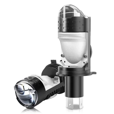N6 2Pcs H4 LED Headlight Bulb High Brightness Double Copper Tube Car Headlamp 30W 6000K 3000LM