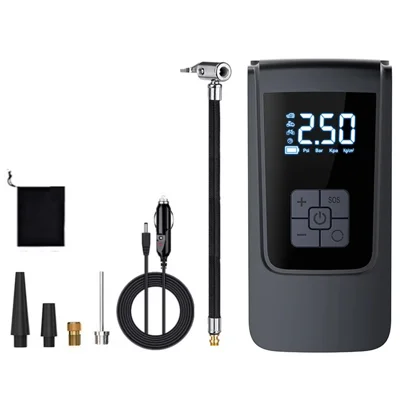 ST-9624A Portable Car Tire Inflator Digital Display Air Compressor Smart Pressure Gauge