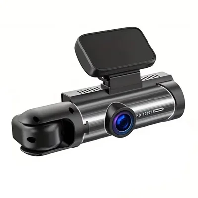 WiFi HD Dual Lens Dash Cam for Front and Inside Recording Night Vision Wide Angle Reversing Image Recorder