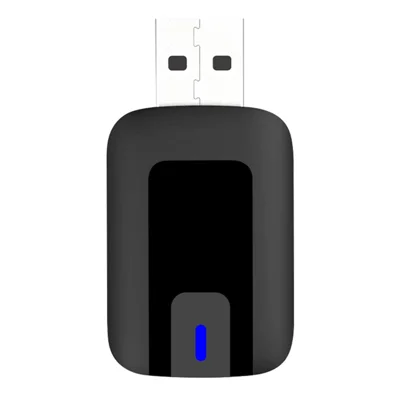 AB025-E CarPlay Android Auto 2 in 1 Wireless Adapter Bluetooth-Compatible WiFi Wired to Wireless Car Converter