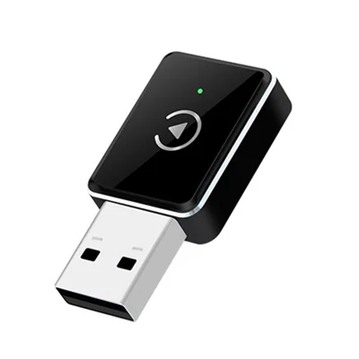 EC02-A USB Mini Wired to Wireless CarPlay Android Auto Adapter 2 in 1 Car Connectivity Box