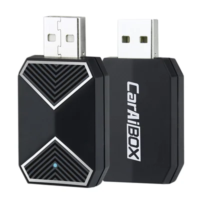 EC10-C USB Mini Wired to Wireless CarPlay Box Android Auto 2 in 1 Car Connectivity Hub