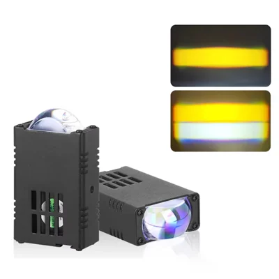 V82 1 Pair 180W 38000LM Motorcycle LED Headlight with Cooling Fan Waterproof High Low Beam Car Front Lamp