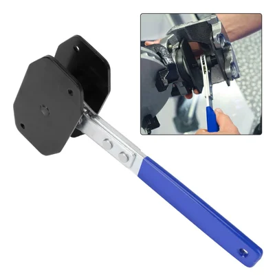 Brake Piston Caliper Press Tool Steel Car Ratchet Brake Piston 360 Degree Ratchet Pad Spreader Press Hand Tool