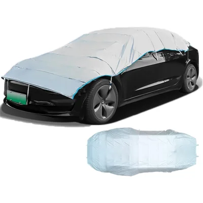 Size M For Sedan 210D Oxford Fabric Waterproof Cover Sun Snow Protection Elastic Car Cover