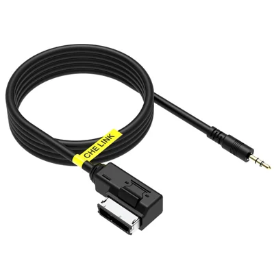 AMI Audio Cable For A6L / A8 / Q5 / Q7 Volkswagen MDI-BOX Interface AUX Connector Compatible with iPod / iPhone
