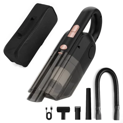 Portable 12000Pa Vacuum Cleaner for Car Home Strong Suction Cordless Handheld Cleaning Machine