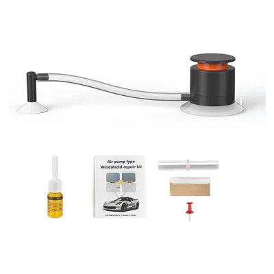 Car Windscreen Spot Repair Tool DIY Windshield Repair Air Pump Kit Glass Window Restoration Agent