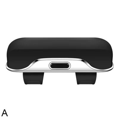 Clip-on Sun Visor Mount Sunglasses Storage Box Space Saving Car Glasses Holder Case - Black