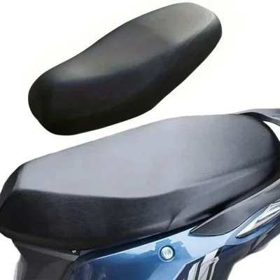 Coprisedile Universale per Moto 50x27 cm, Coprisella in Pelle PU Impermeabile per Tutte le Stagioni, Protezione per Sella per Scooter, Bici Elettrica ed E-Scooter