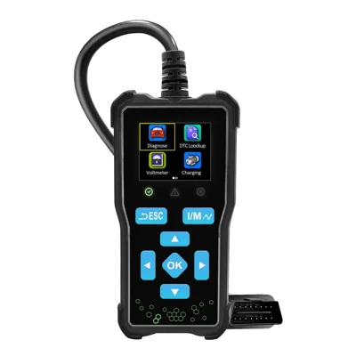 AT100 Lecteur de codes moteur OBD2 avec écran TFT 1,8 pouce, outil de diagnostic automobile pour réparation auto