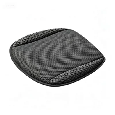 Cojín de Refrigeración para Asiento de Coche con USB, Almohadilla de Ventilación de Verano con 3 Velocidades Ajustables y 8 Ventiladores - Negro