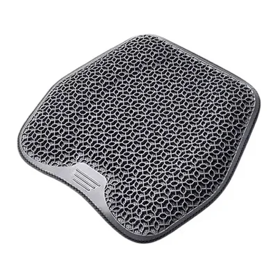 48x43cm 3D Honeycomb Mesh Design Breathable Seat Cushion Cooling Gel Pad for Car Office Chair - Grey