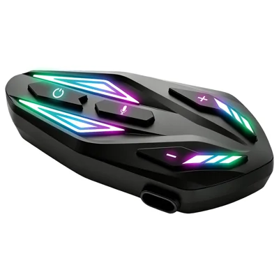 X13 Pro Bluetooth-kompatible Helm-Intercom-Kopfhörer IPX6 wasserdicht Motorradfahr-Headset mit Hartmikrofon