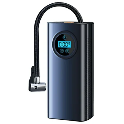 SCK619-3 Portable Cordless Digital Tire Inflator 120W 17L / min 2x1500mAh Battery for Car Motorcycle Bicycle