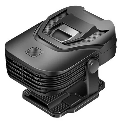 Ventilatore Sbrinatore per Auto 12V 150W, Riscaldatore Portatile con Sbrinamento Rapido, Sfiato per Parabrezza - Nero