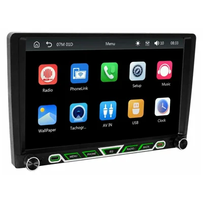 9008W Autoradio 9 pouces MP5 In-Cell avec CarPlay sans fil et Android Auto