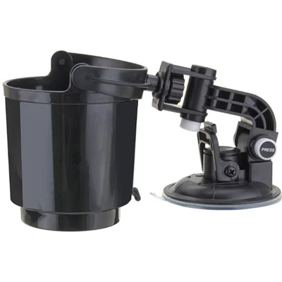 Car Window Cup Holder Adjustable Suction Cup Bracket Windshield Water Bottle Beverage Can Holder