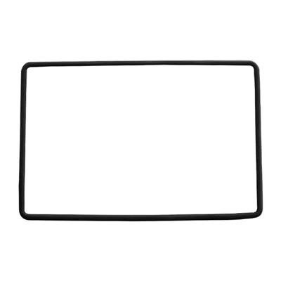 Para Tesla Model Y / 3 Screen Silicone Case Car Display Screen Frame Protective Cover - Preto