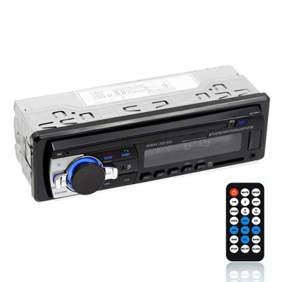 JSD-520 Auto-Bluetooth-kompatibler MP3-Player mit Digitalanzeige, FM-Radio, Auto-Audiosystem (TF-Karten-Version)