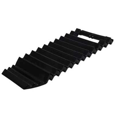 R-1516 Almohadilla Antideslizante Portátil de ABS para Rueda de Coche de Emergencia, Alfombrilla para Nieve, Barro, Hielo y Arena