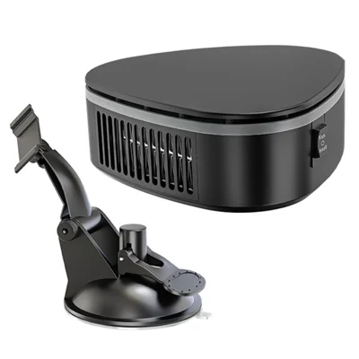 Riscaldatore per auto 9739A 12V Portatile Parabrezza Ventilatore per riscaldamento/raffreddamento rapido 2 in 1 con supporto a ventosa, versione standard