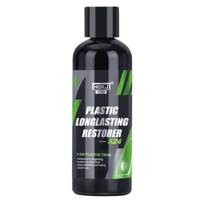 HGKJ AUTO-S24 300ml Restaurador de Plástico para Carros Duradouro Renovador de Plástico Descolorido