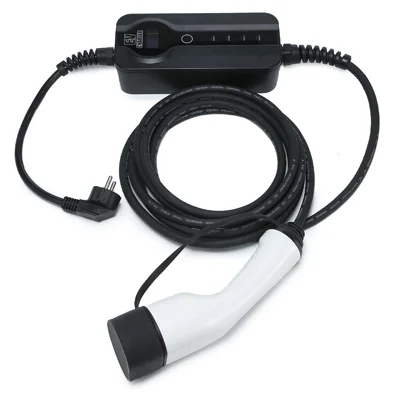 EU Plug 3.5KW 5m Cable 16A Portable Charger for New Energy Electric Vehicle