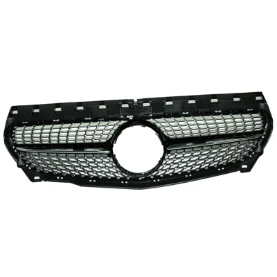 WINAUTO For CLA Class W117 2013-2015 Waterproof ABS Car Front Grille