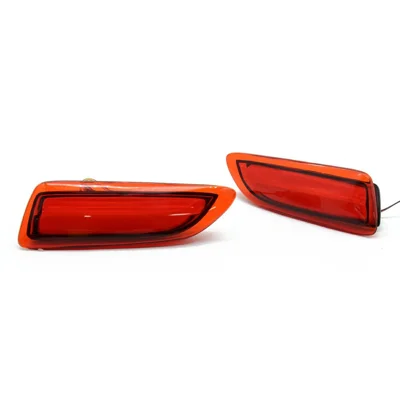 WINAUTO 2Pcs LED Rear Bumper Reflector Brake Tail Lights for Toyota Corolla 2012-2013