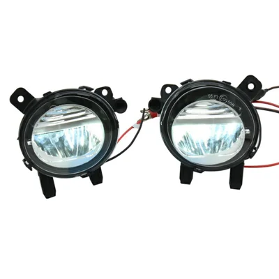 WINAUTO 2Pcs For 1 Series-4 Series 2011-2021 Plastic+Aluminum Alloy Car LED Fog Light