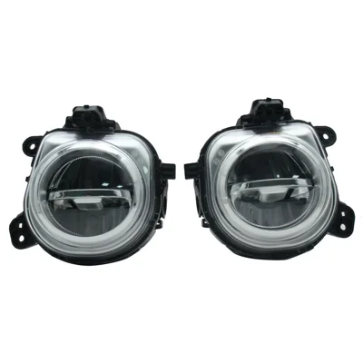 WINAUTO For X3 X4 X5 X6 2015-2016 1 Pair Car LED Front Fog Lights, OE: 63177317252 / 63177317251