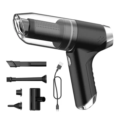 SUITU ST-6617CG Aspirateur Portable à Moteur Brossé Deux Vitesses Nettoyage Auto Maison - Noir